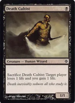 Death Cultist ROE 105 Normal English NM - MTG - Image 1