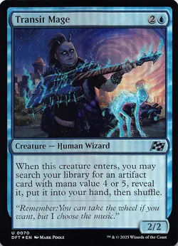 Transit Mage DFT 70 Foil English NM - MTG - Image 1