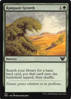 Rampant Growth NEC 125 Normal English NM - MTG - Image 1