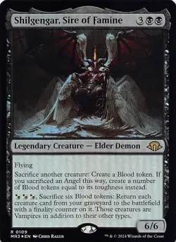 Shilgengar, Sire of Famine MH3 109 Foil English NM - MTG - Image 1