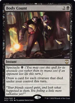 Body Count NCC 34 English NM - MTG - Image 1