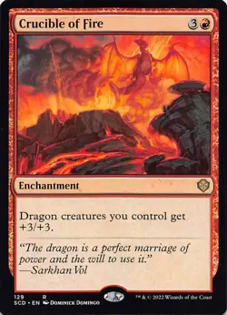 Crucible of Fire SCD 129 English NM - MTG - Image 1