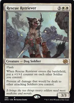 Rescue Retriever BRO 288 Normal English NM - MTG - Image 1