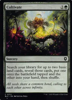 Cultivate BLC 212 Normal English NM - MTG - Image 1