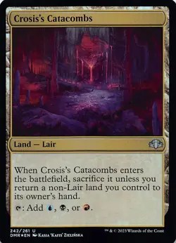 Crosis's Catacombs DMR 242 Foil English NM - MTG - Image 1