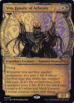 Vito, Fanatic of Aclazotz (Showcase) M The Lost Caverns of Ixalan 311 NM - Image 1