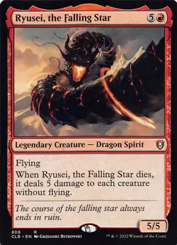 Ryusei, the Falling Star CLB 806 Normal English NM - MTG - Image 1