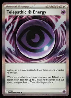 Telepathic Psychic Energy 088/088 Rare Perfect Order Pokemon Holo Near Mint - Image 1
