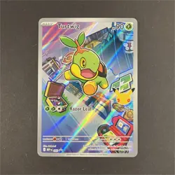 Pokemon Turtwig 040 First Partner Illustration Promo Full Art Holo NM - Image 1