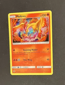 Pokemon TCG Moltres 38/214 Cracked Ice Holo Lost Thunder NM - Image 4