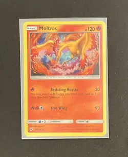 Pokemon TCG Moltres 38/214 Cracked Ice Holo Lost Thunder NM - Image 5