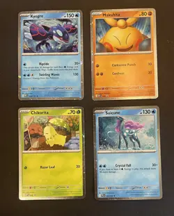 Pokemon Cosmos Holo Promo Lot Kyogre Suicune Chikorita Makuhita Near Mint - Image 1