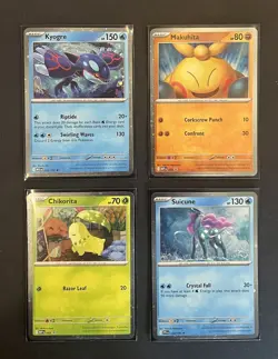 Pokemon Cosmos Holo Promo Lot Kyogre Suicune Chikorita Makuhita Near Mint - Image 3