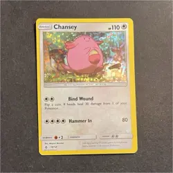 Pokemon Chansey 10/12 Holo McDonald’s 2018 Promo Near Mint NM - Image 1