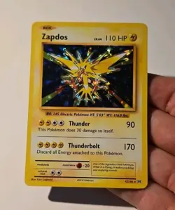 Pokemon Zapdos 42/108 XY Evolutions Holo Rare LP - Image 3