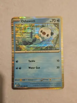 Oshawott 021/086 Sv: White Flare Holo Pokemon TCG - Image 1