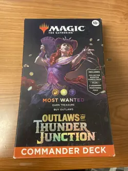 Magic the Gathering MTG Outlaws of Thunder Junction Most Wanted Commander Deck - Image 2