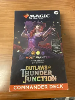 Magic the Gathering MTG Outlaws of Thunder Junction Most Wanted Commander Deck - Image 4