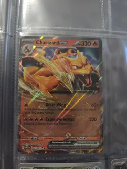 Charizard ex 006/165 Double Rare 151 Pokemon Holo Near Mint - Image 1
