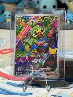 Grookey 052 Pokemon TCG First Partner Illustration Collection Series 2 Promo NM - Image 1