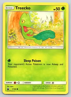 TREECKO 7/168 C CELESTIAL STORM POKEMON MP SEKIO - Image 1