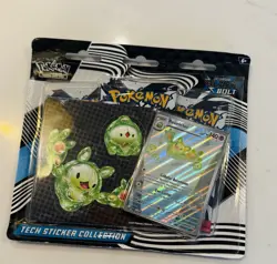 Pokemon TCG Scarlet & Violet Black Bolt Tech Sticker Collection Sealed New - Image 1