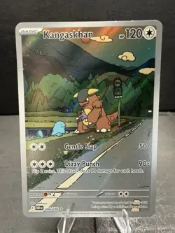 Kangaskhan 204/182 Sv10: Destined Rivals Holo Illustration Rare Pokemon - Image 1