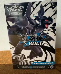 Pokemon TCG Scarlet & Violet Black Bolt Booster Bundle Box Factory Sealed - Image 1