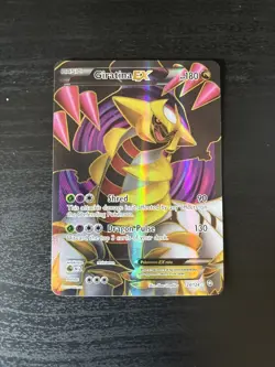 Giratina EX 124 Full Art 124/124 Pokemon Dragons Exalted Holo MP - Image 1