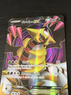 Giratina EX 124 Full Art 124/124 Pokemon Dragons Exalted Holo MP - Image 2