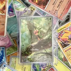 Pokemon Chespin 087/086 Chaos Rising Illustration Rare EN 2026 Near Mint +More - Image 1