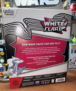 Pokemon TCG Scarlet & Violet White Flare Binder Collection - Factory Sealed - Image 2