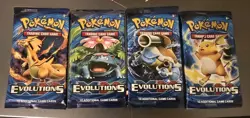 Pokemon Xy Evolutions Pack Set For Display - Empty - Image 1