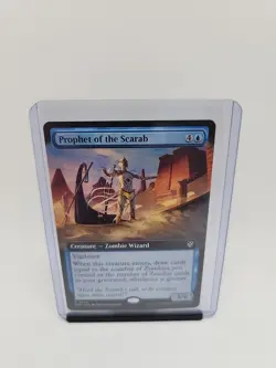 MTG Aetherdift - Prophet of the Scarab #025- Extended Art - Image 1