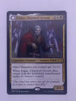MTG Edgar, Charmed Groom Innistrad: Crimson Vow Regular - Image 1