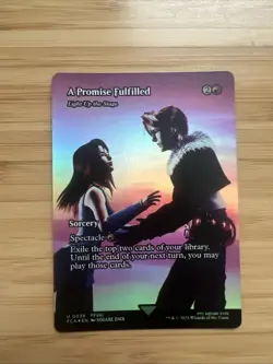 2025 Magic MTG Final Fantasy A Promise Fulfilled Borderless #0039 - Image 1
