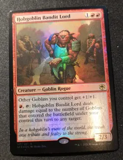 Hobgoblin Bandit Lord - Foil - AFR - MTG - EN - NM - 147/281 - Image 1