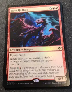Nova Hellkite - Foil - EOE - MTG - EN - NM - 0148 - Image 1