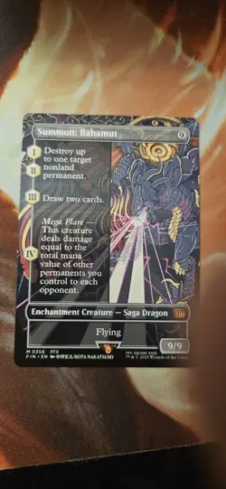 Summon: Bahamut (Borderless) Final Fantasy Regular - Image 1