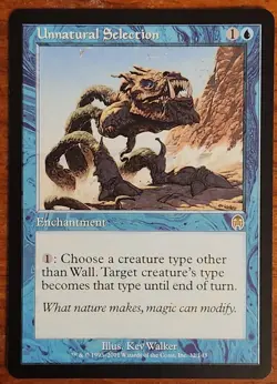 Unnatural Selection MtG Apocalypse LP Magic The Gathering - Image 1