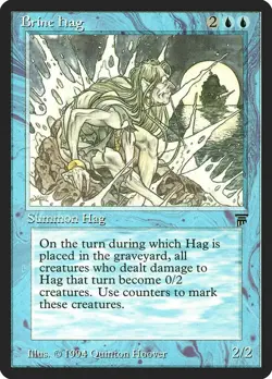 Brine Hag Legends Uncommon NM Magic: The Gathering Normal - Image 1