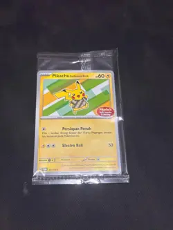 Pokemon TCG Bahasa Indonesia Language Pikachu Berkemeja Batik V1 101/SV-P - Image 1