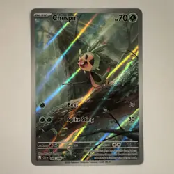 Pokemon TCG Chespin 087/086 CRL Reverse Holo English 2016 70 HP Rare - Image 1