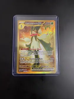 Meowscarada ex - 271/193 - Gold Secret Rare SV Paldea Evolved Pokemon NM - Image 1