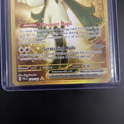 Meowscarada ex - 271/193 - Gold Secret Rare SV Paldea Evolved Pokemon NM - Image 4