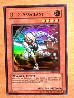 yugioh D.D. Assailant DBT-EN002 Unlimited Edition Super Rare near mint - Image 1