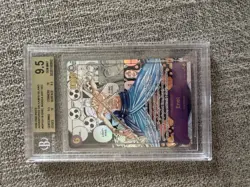 Bandai One Piece CCG Enel OP15-118 Manga Art Secret Rare BGS 9.5 - Image 1