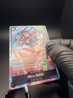 Bandai One Piece CCG Nico Robin OP12-087 Legacy Master SR Alt Art Foil EN - Image 2
