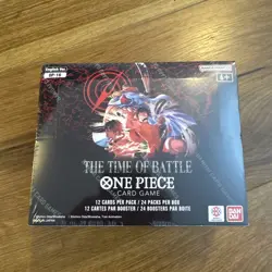One Piece TCG OP-16 The Time of Battle English Booster Box New & Factory Sealed - Image 1