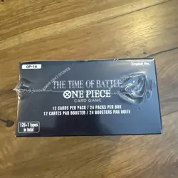 One Piece TCG OP-16 The Time of Battle English Booster Box New & Factory Sealed - Image 3